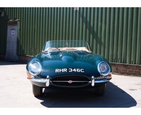 1965 Jaguar E-Type Series I Roadster (4.2 Litre) Transmission: manual Mileage: 1013The E-Type design owed much to that of the