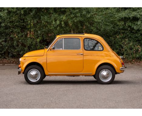 1970 Fiat 500L Transmission: manual Mileage: 72468Designed by Dante Giacosa, the Fiat 500 was produced between 1957 and 1975 