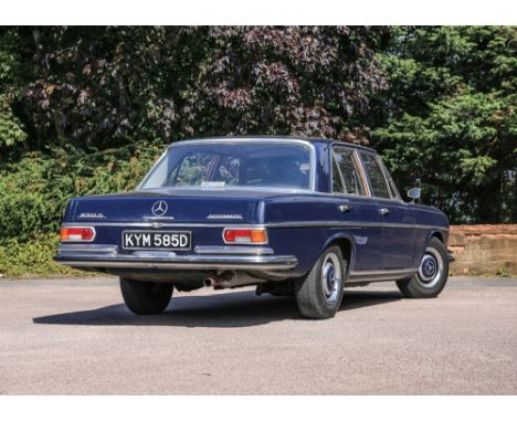 1966 Mercedes-Benz 250 S Transmission: automatic Mileage: 23622Premiered at the Frankfurt Auto Show in 1965, the initial mode