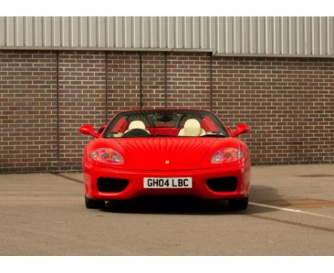 2004 Ferrari 360 F1 Spider Transmission: automatic Mileage: 21814The Ferrari 360 is a two-seater sports car manufactured from