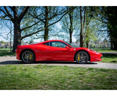 2010 Ferrari 458 Italia Transmission: paddle Mileage: 26661In Ferrari's first official announcement the 458 was described as 