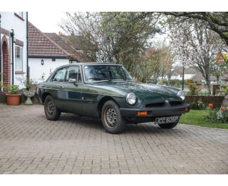 1975 MG B GT Jubilee Model Transmission: manual Mileage: 64303Conceived in the late 1950’s and launched in 1962, the MGB woul