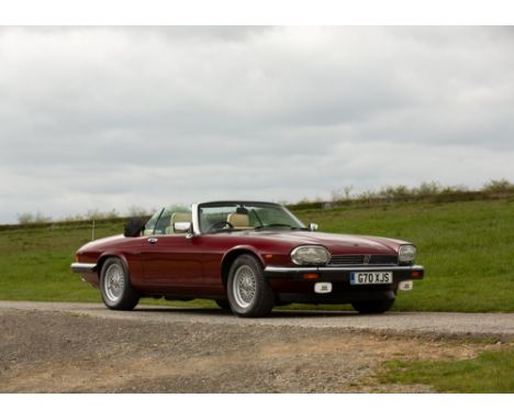 1990 Jaguar XJS Convertible  Transmission: automatic Mileage: 88150The XJS convertible, which first appeared in 1988 at a pri