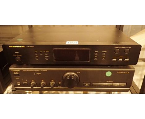 Marantz tuner ST4000 and Technics AMPSU-V500MZ amplifier