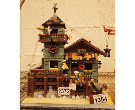 Lego 21310 The Old Fishing Store built model ( includes instruction manual )