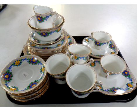 A Phoenix bone china tea service 