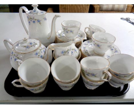 A forty piece Duchess Tranquility bone china tea service 