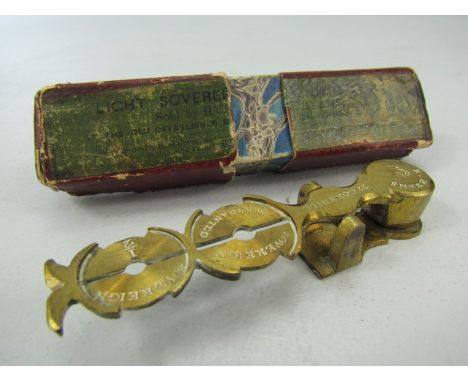 H. Hyams sovereign scales with original box 