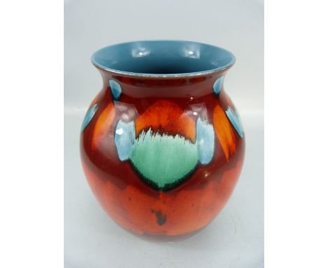 Poole Pottery Delphis Vase by NY. 