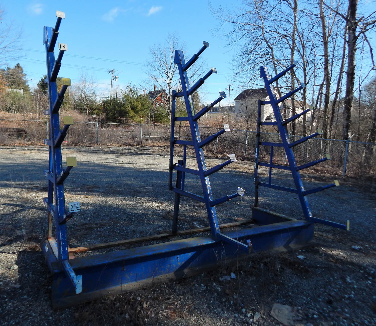 trailer a frame rack