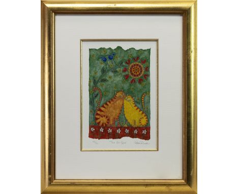 *HELEN RHODES, THE HOT SPOT print on paper, signed, titled and numbered 466/500 24cm x 15cm Mounted, framed and under glass