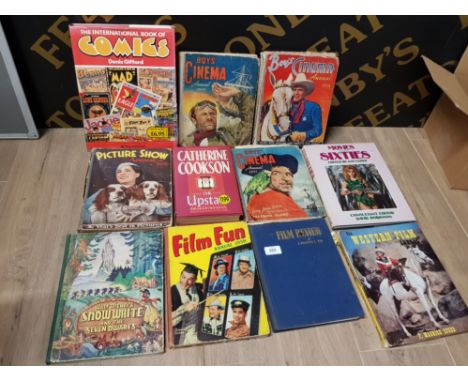 11 VINTAGE MISCELLANEOUS ANNUALS ETC INCLUDES WALT DISNEYS SNOW WHITE AND THE SEVEN DWARFS, COMICS PRICE GUIDE, WESTERNS ETC