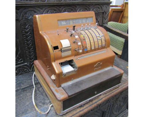 A National cash register manual/ electric cash register (1956)      