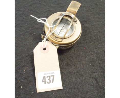 Brass marching compass 