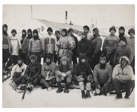 *Ponting (Herbert George, 1871-1935). British Antarctic Expedition 1910-13, a group of four gelatin silver print photographs,