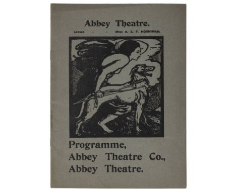 Theatre Programmes. A collection of approximately 60 theatre and variety programmes, circa 1909-1913,  including Abbey Theatr