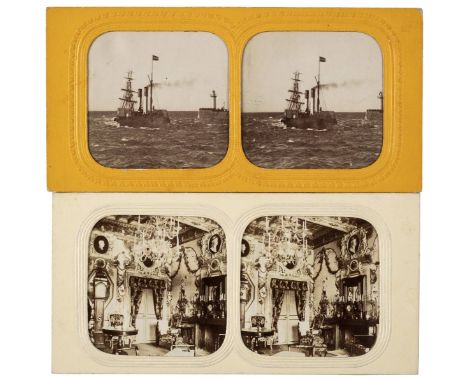 *Stereoviews. A group of 72 photographic stereoviews, circa 1870s and slightly later,  mostly uncredited and uncaptioned, inc