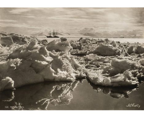 *Ponting (Herbert George, 1871-1935). British Antarctic Expedition 1910-13,  a group of four gelatin silver print photographs