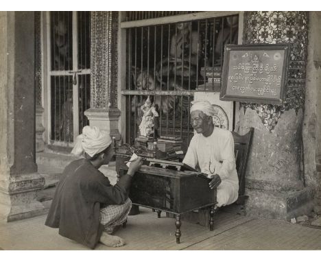 China, India, etc. An album containing approximately 100 gelatin silver bromide prints by Godfrey Dickson Tanner, early 20th 