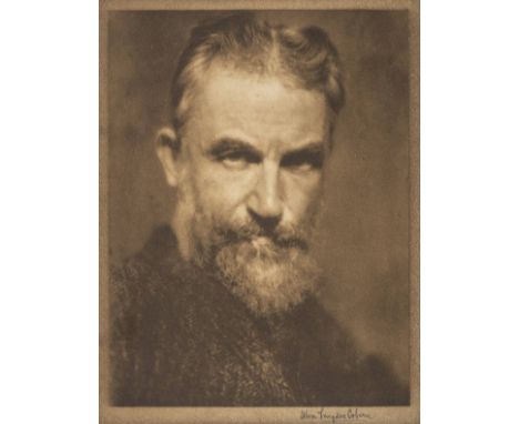 Coburn (Alvin Langdon, 1882-1966). More Men or Mark, 1st edition, Duckworth & Co., [1922],  33 tipped-in photogravure plates,