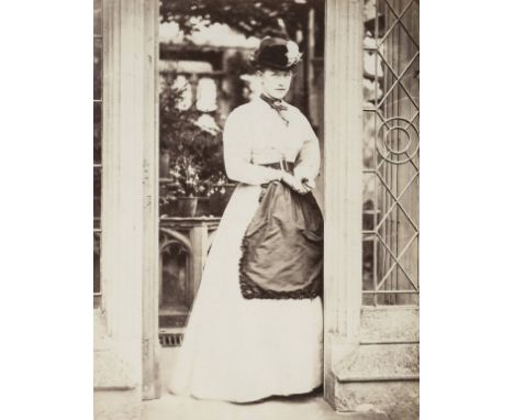 *Stock (William Ravenshill, active 1860s). Portrait of the actress Ellen Terry (1847-1928), 1866,  albumen print, the actress