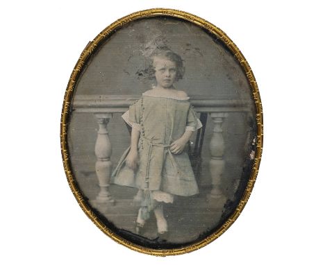 *Daguerreotypes. A group of six daguerreotypes and one ambrotype, circa 1850s,  including four half-plate daguerreotypes of c