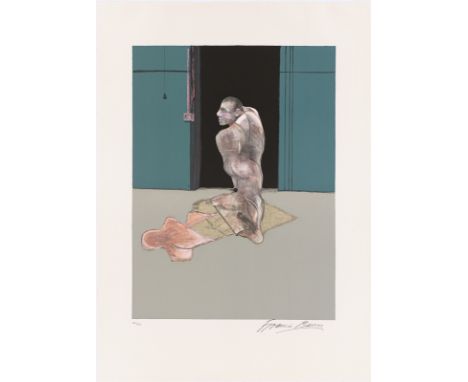 Francis Bacon (Dublin 1909 – 1992 London). „Étude pour un portrait de John Edwards“ (nach „Study for portrait of John Edwards