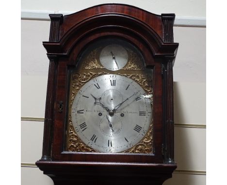 A 19th Century 8-day longcase clock, by George Tupman of Grosvenor Square London, gilt brass dial with subsidiary dials, stri