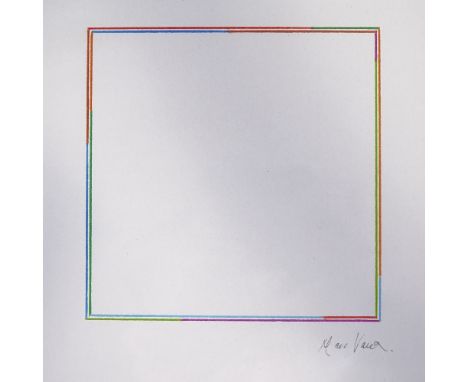 Marc Vaux (born 1932), abstract lithograph, signed in pencil, 11" x 7.5", mountedVery good condition 
