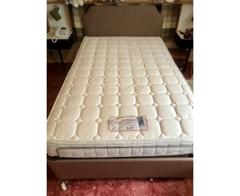 Adjustamatic electric bed with headboard and manual