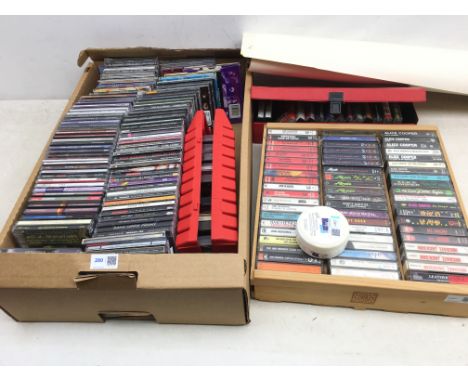 Hard Rock CD's: Guns N' Roses, Rainbow, Whitesnake, Aerosmith etc, Cassettes: incl. Jimi Hendrix, Alice Cooper, Ozzy Osbourne