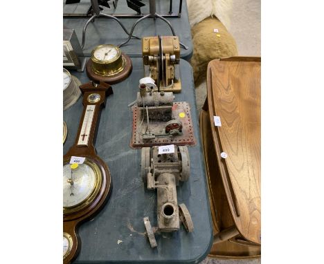 A VINTAGE MAMOD STEAM ENGINE AND FURTHER MAMOD ENGINE ETC 