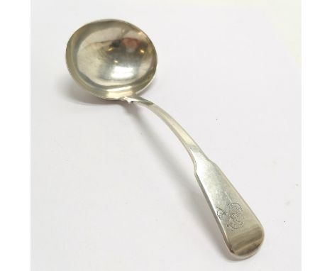 1808 George III sterling silver sauce ladle by John Lias - 15.5cm &amp; 47g 