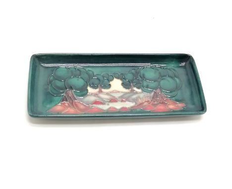 1992 Moorcroft pin tray with Mamoura pattern - 20cm x 9cm &amp; no obvious damage 