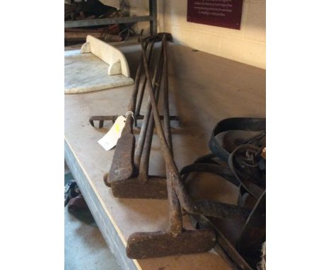 A quantity of old boiler tools ex. Snape Maltings