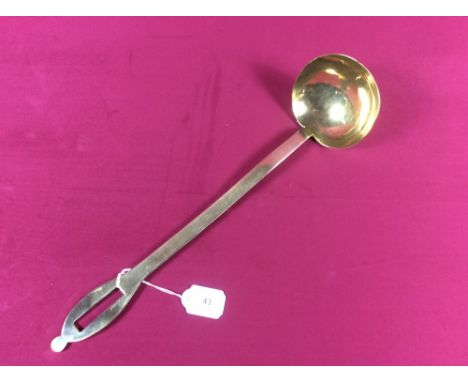 A 19th Century brass ladle