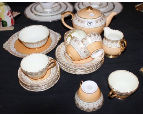 Shelley tea service, approximately twenty two pieces, marked 2 12839/2 to underside 