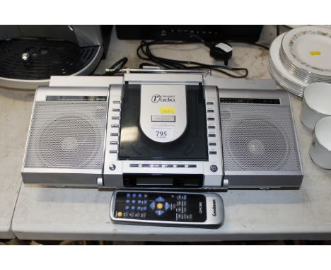 A Goodmans DAB digital radio/CD player