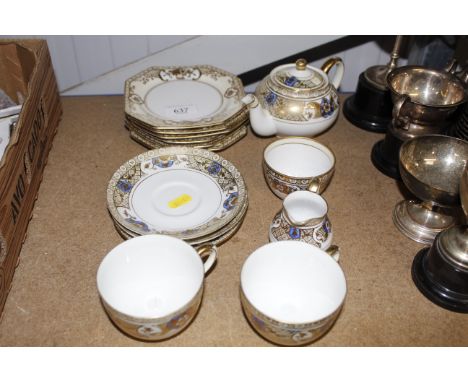 A collection of Noritake teaware