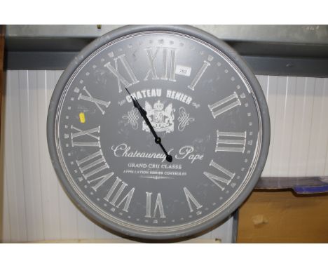A modern wall clock