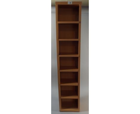 A Wall Hanging Shelf Unit, 115cm Long