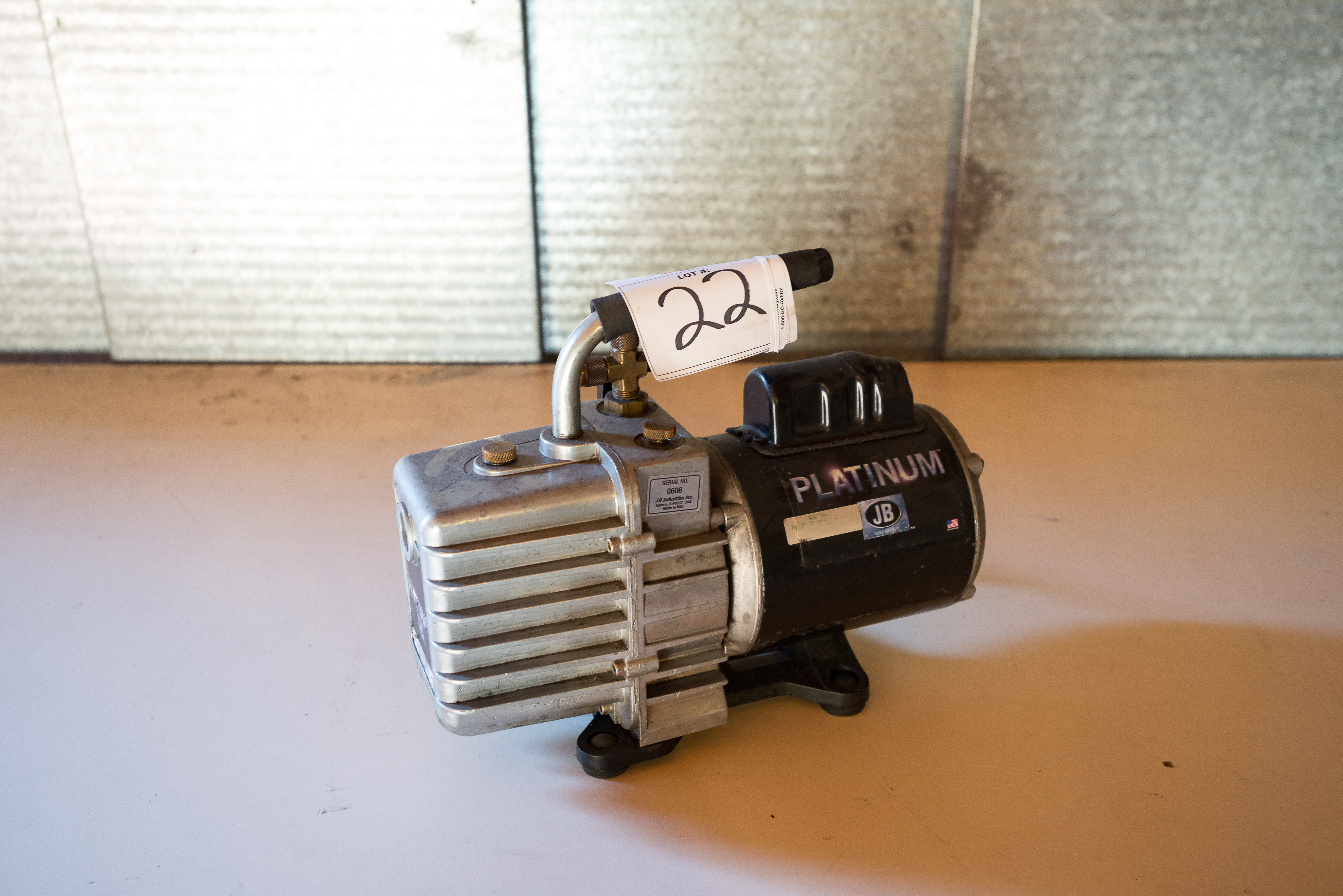 JB Platinum Vacuum Pump