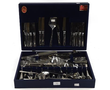 A modern canteen of silver plated flatware by H Housley & Sons Ltd.