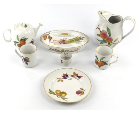 An extensive collection of Royal Worcester ' Evesham' pattern dinner and tea wares. (qty)