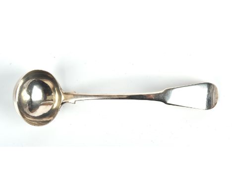Georgian silver sauce ladle, Edinburgh, 1819, by Alexander Henderson