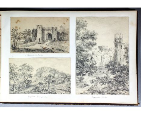 A small collection of written, printed and drawn ethnographia, including - A mid-19th Century written journal of a journey to