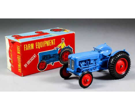 A Crescent Toys diecast model "Dexta" tractor No. 1809, with original box