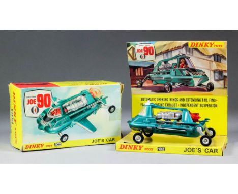 A Dinky Toys diecast model, "Joe's Car", 'Direct from Joe 90', No. 102, with original box