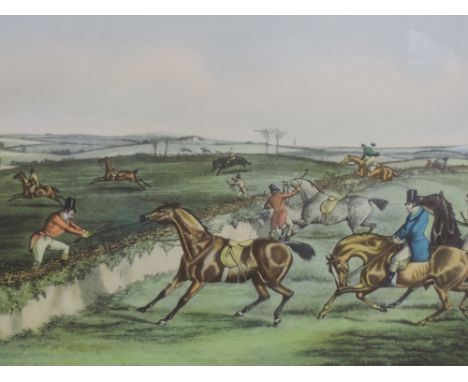 A set of twelve 20th century prints after Alken, hunting interest