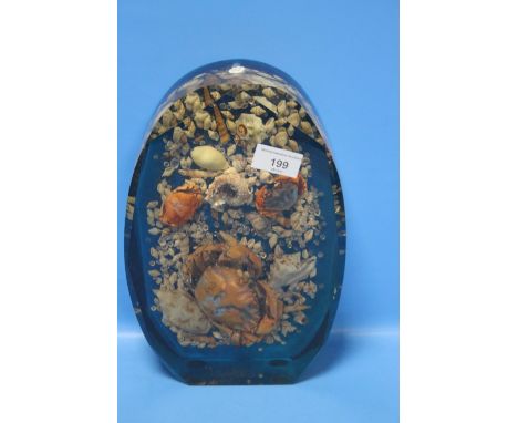 A RETRO SEALIFE LAMP BASE